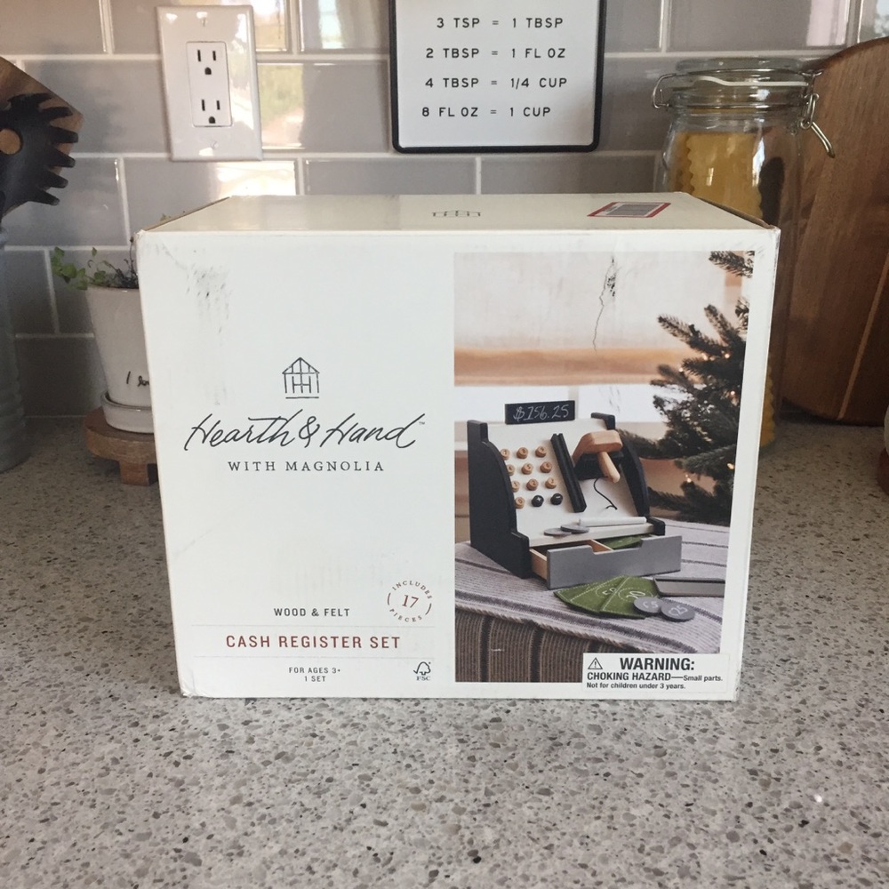 Last One! Hearth & Hand Toy Cash Register Set